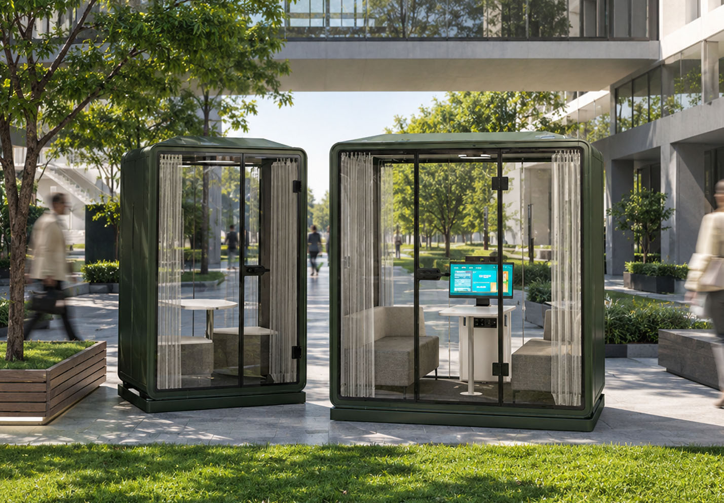 Creating Quiet Study Spaces in University Libraries with COMFORT Pods
